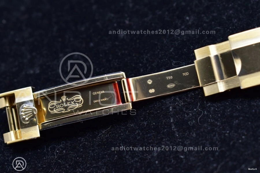 Black Daytona Dial 1:1 Edition Clean 116505 on SA4130 YG V2 YG Markers Bracelet Best 0302